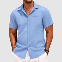 Classic short-sleeve summer shirt for men | Arlo