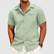Classic short-sleeve summer shirt for men | Arlo
