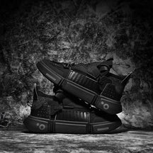 Sleek lace-up sneakers with modern design for men | Arlo