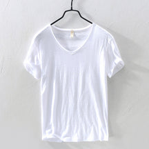 Classic Cotton Short Sleeve Shirt for Men | Silvano