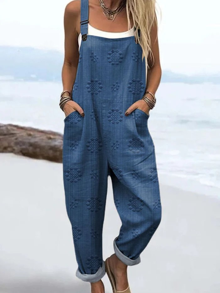 Marlowe | Women's Adjustable Strap Casual Jumpsuit