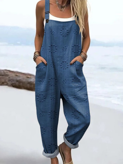 Marlowe | Women's Adjustable Strap Casual Jumpsuit