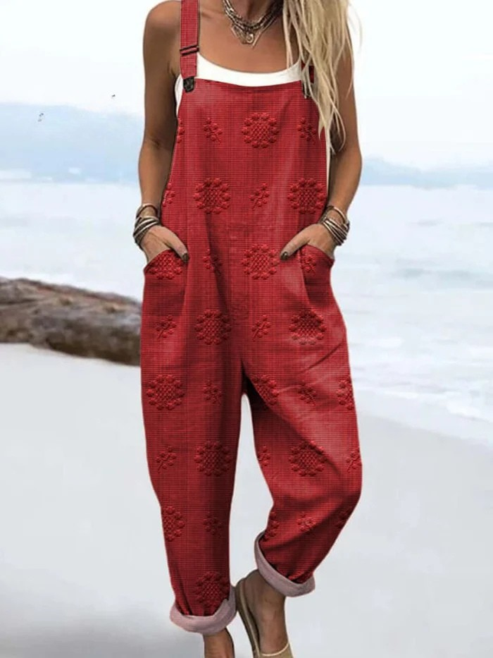 Marlowe | Women's Adjustable Strap Casual Jumpsuit