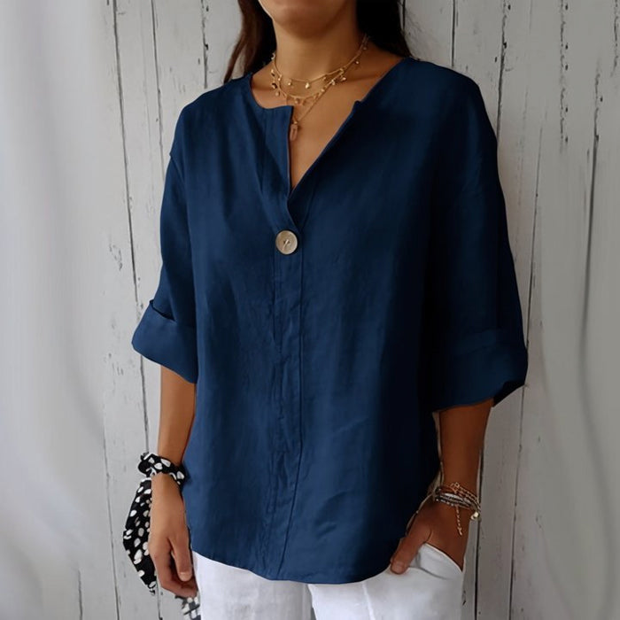 Elegant Relaxed Blouse for Women | Seraphina