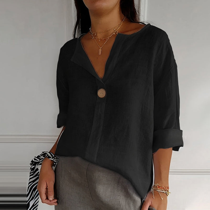Elegant Relaxed Blouse for Women | Seraphina