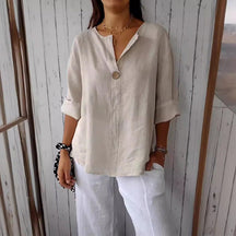 Elegant Relaxed Blouse for Women | Seraphina