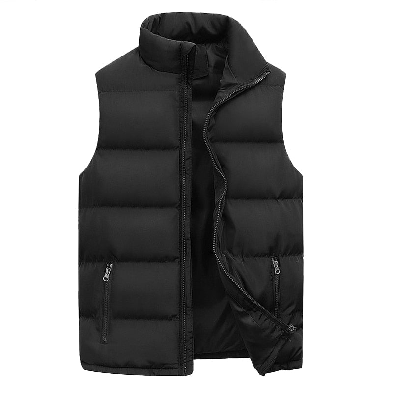 Modern quilted gilet with streamlined fit for men | Calder