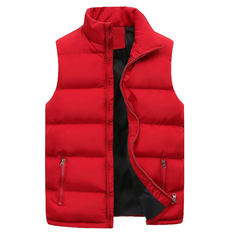 Modern quilted gilet with streamlined fit for men | Calder