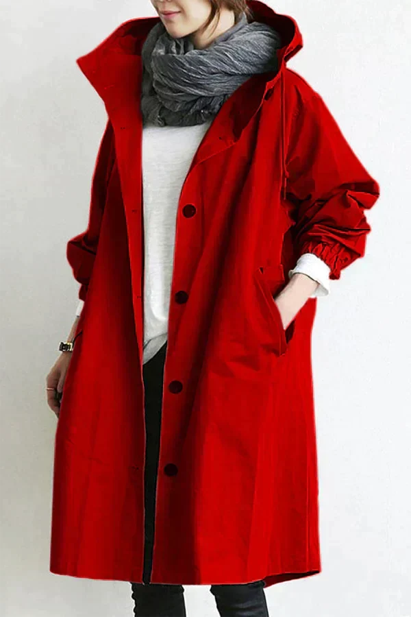 Urban hooded rain coat for women | Marin