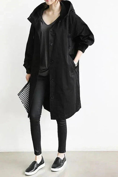 Urban hooded rain coat for women | Marin