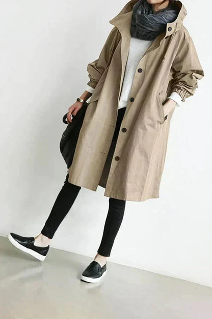 Urban hooded rain coat for women | Marin