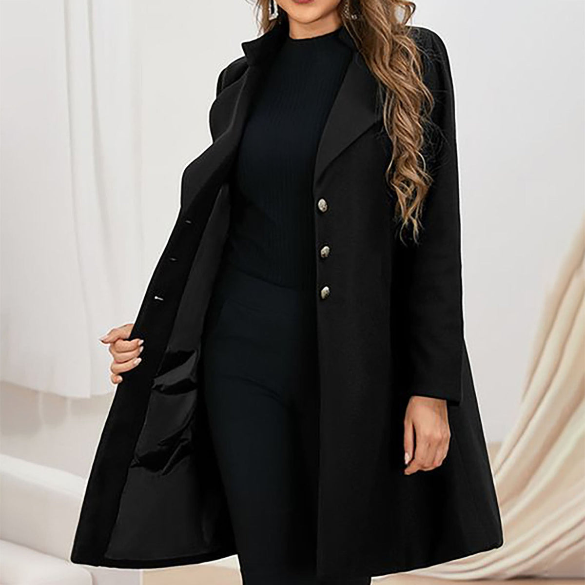 Vivienne | Women's Tailored Wool Coat