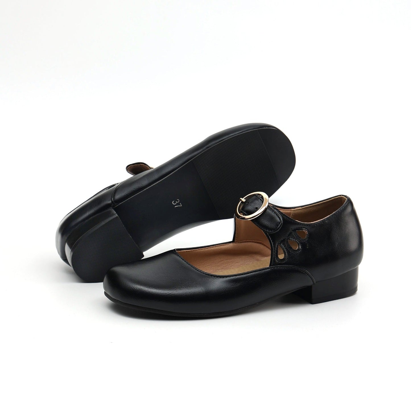Classic orthopaedic everyday leather flats for women | Mary