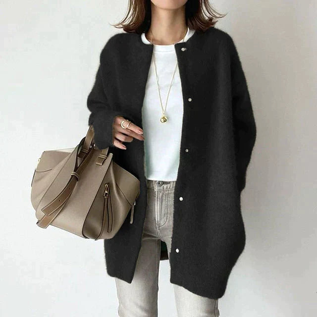Beatrice | Women's Vintage Knit Cardigan Vest