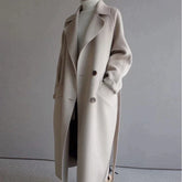 Long tailored winter coat with timeless elegance for women | Seraphine