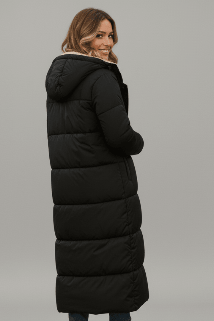 Verlaine | Women's Hooded Longline Puffer Coat