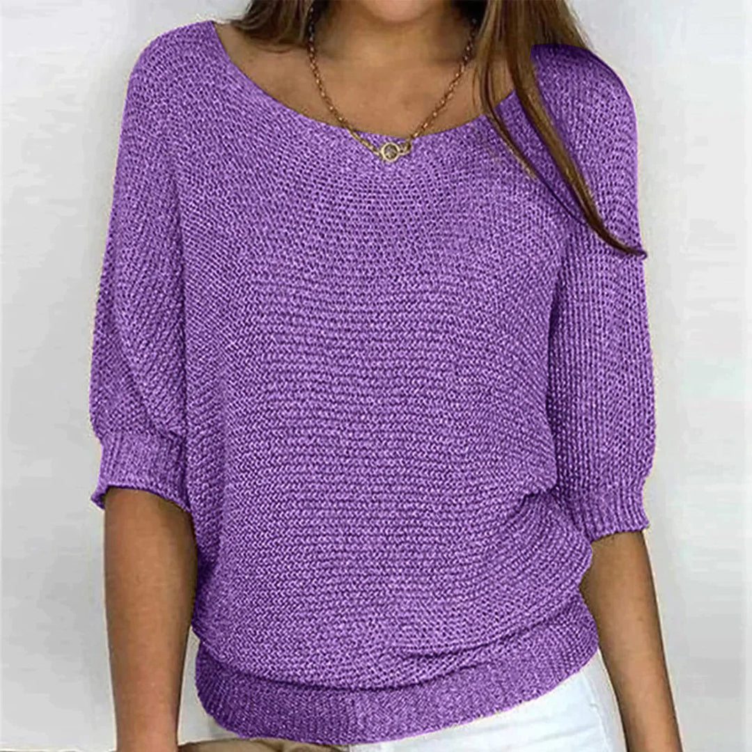 Elegant everyday knit top for women | Serene