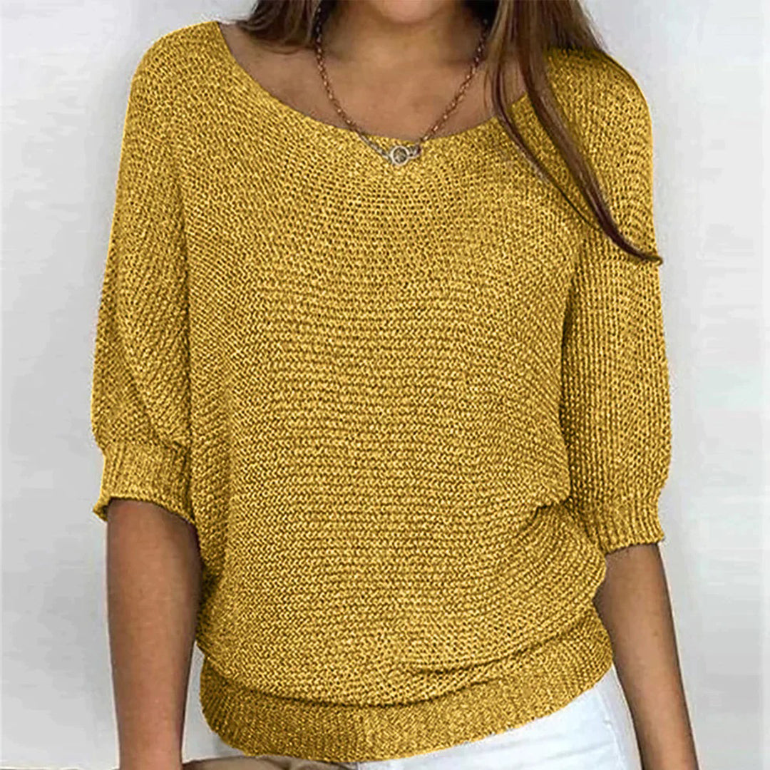 Elegant everyday knit top for women | Serene