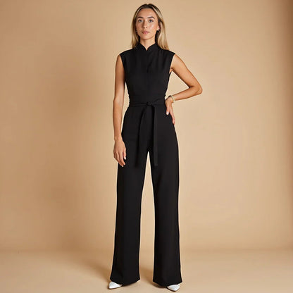 Classic sleeveless elegant everyday jumpsuit for women | Valencia
