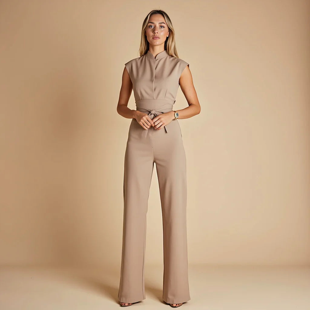 Classic sleeveless elegant everyday jumpsuit for women | Valencia