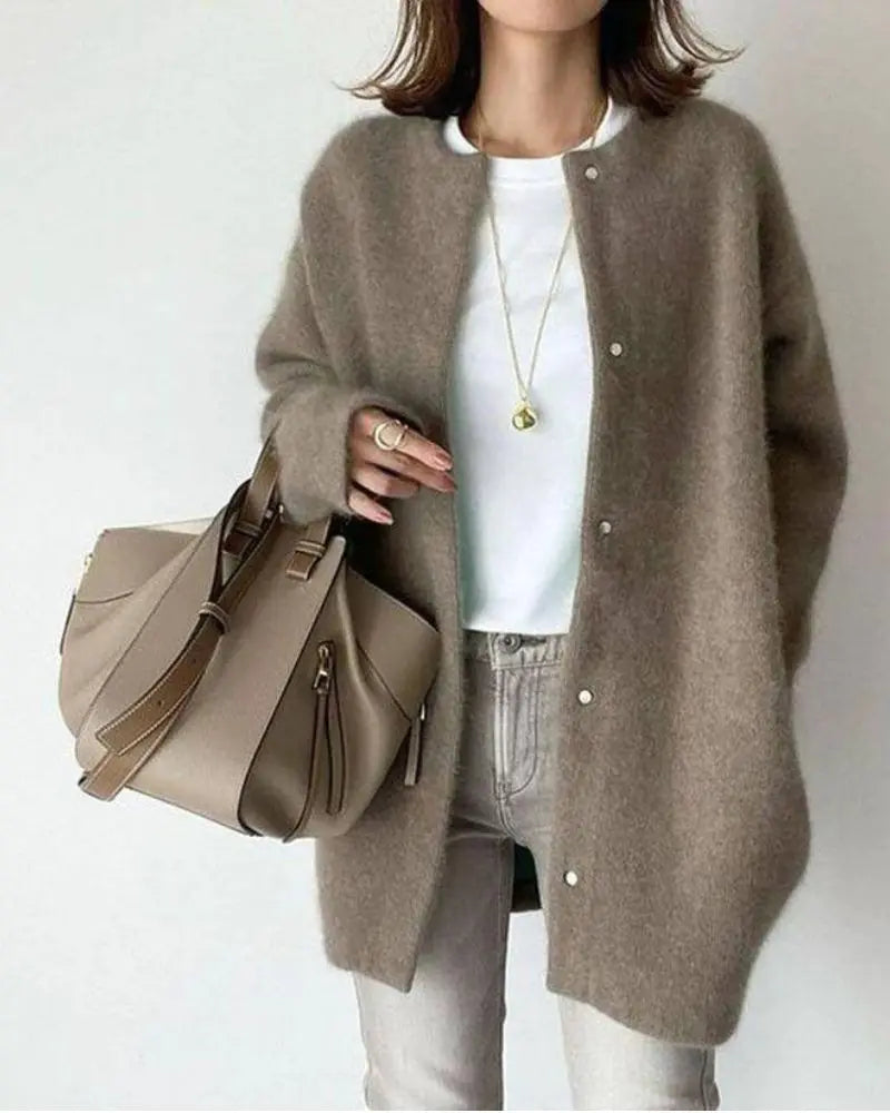 Elegant wrap draped everyday vest gilet for women | Noelle