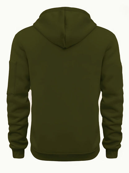 Gerald | Men's Full Zip Hooded Sweatshirt with Pockets