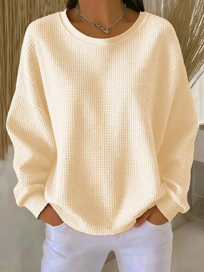 Classic relaxed everyday knit sweater for women | Nova