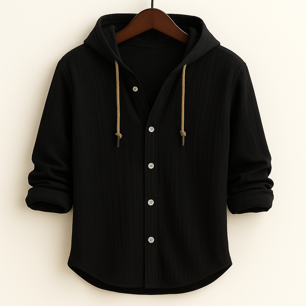 Casual hooded everyday shirt for men | Emerson