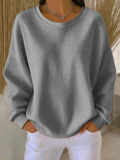 Classic relaxed everyday knit sweater for women | Nova