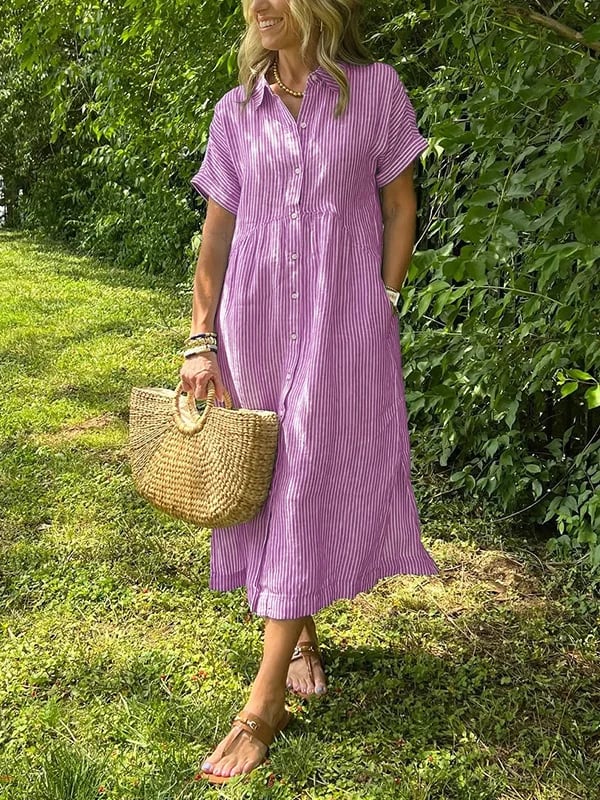Relaxed elegant everyday maxi dress for women | Ruby