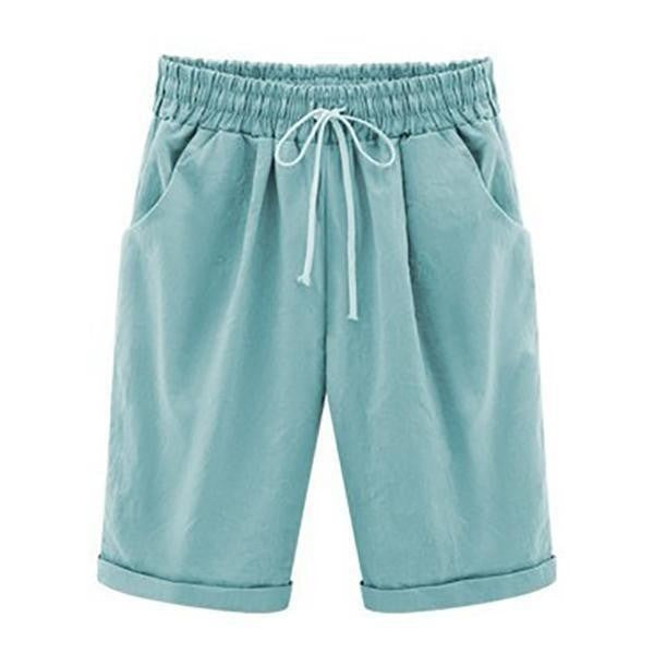 Casual loose fit cotton summer shorts for women | Marisela