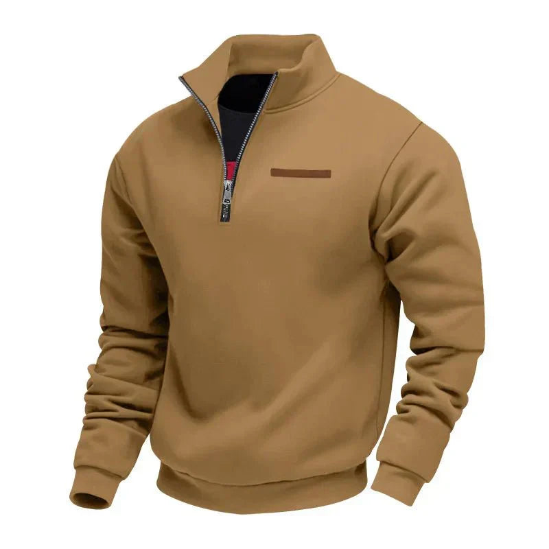 Soft fleece everyday pullover jumper for men | Adrien