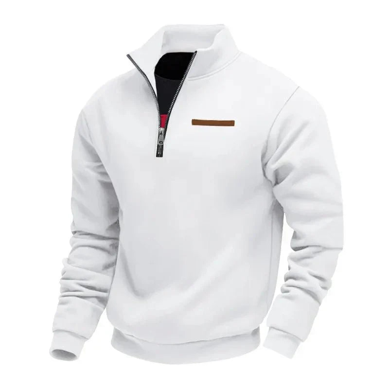 Soft fleece everyday pullover jumper for men | Adrien