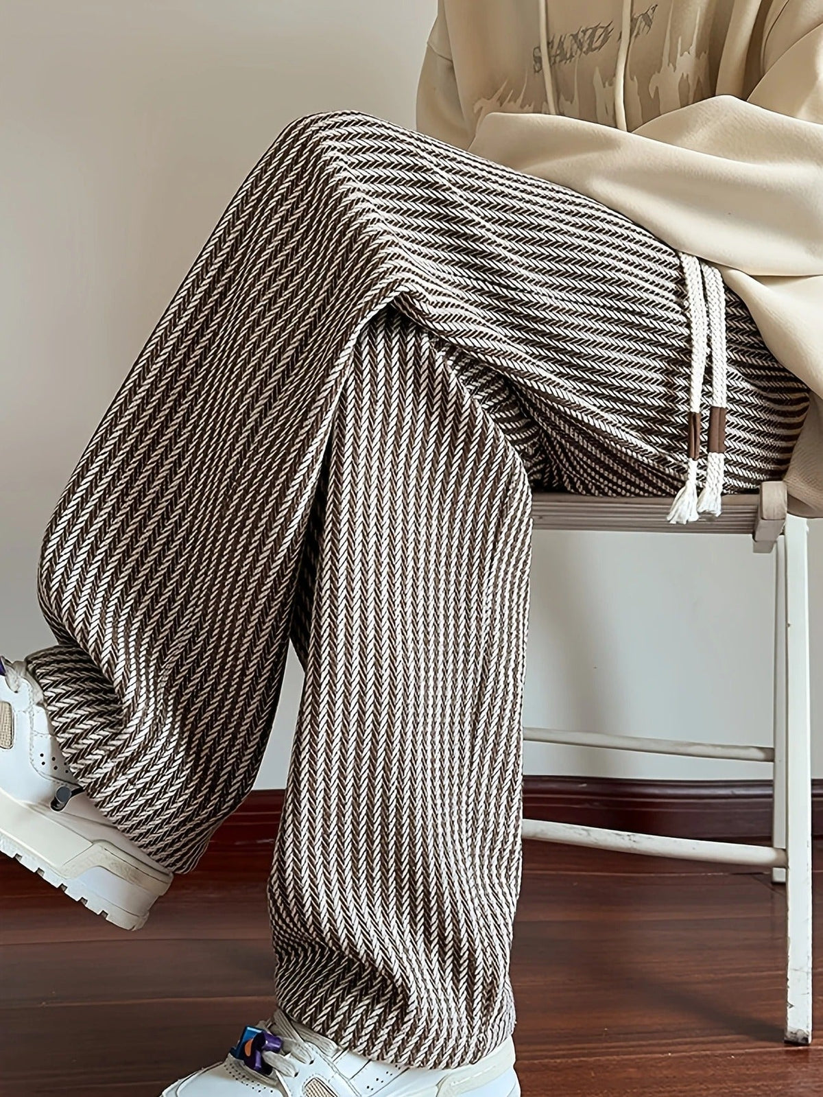 Aurora Herringbone Knit Pants | Drift