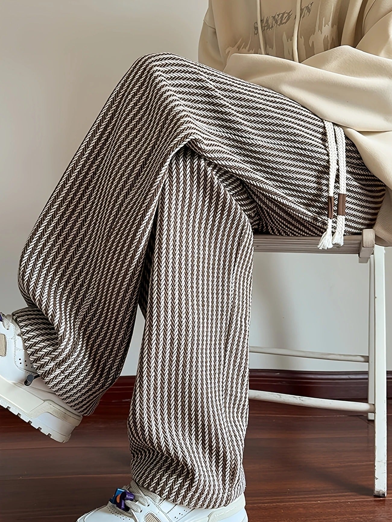 Aurora Herringbone Knit Pants | Drift