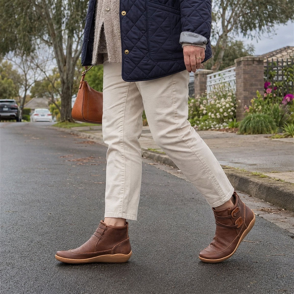 Cleo | Women's Supportive Ankle Boots with Cushioned Footbed