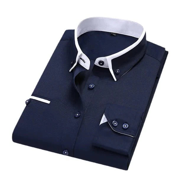 Adrian Long-Sleeve Shirt | Casual Slim Fit | Modern Everyday Style