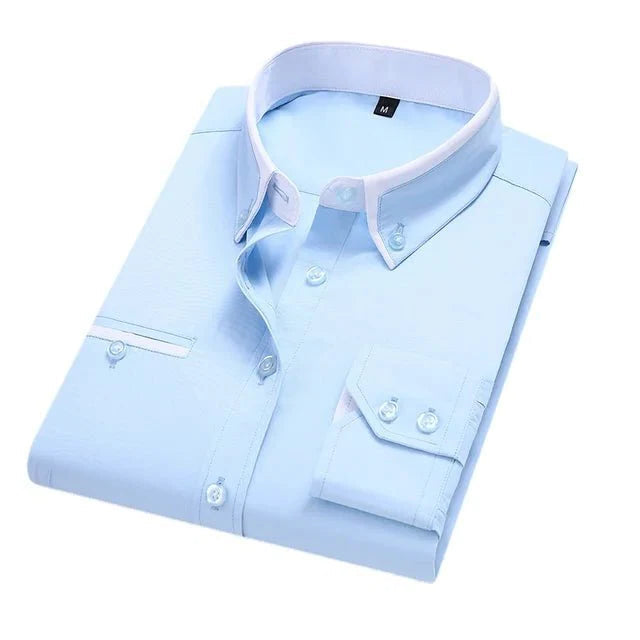 Adrian Long-Sleeve Shirt | Casual Slim Fit | Modern Everyday Style