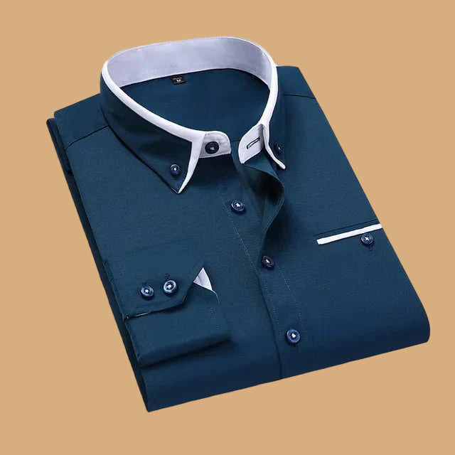 Adrian Long-Sleeve Shirt | Casual Slim Fit | Modern Everyday Style
