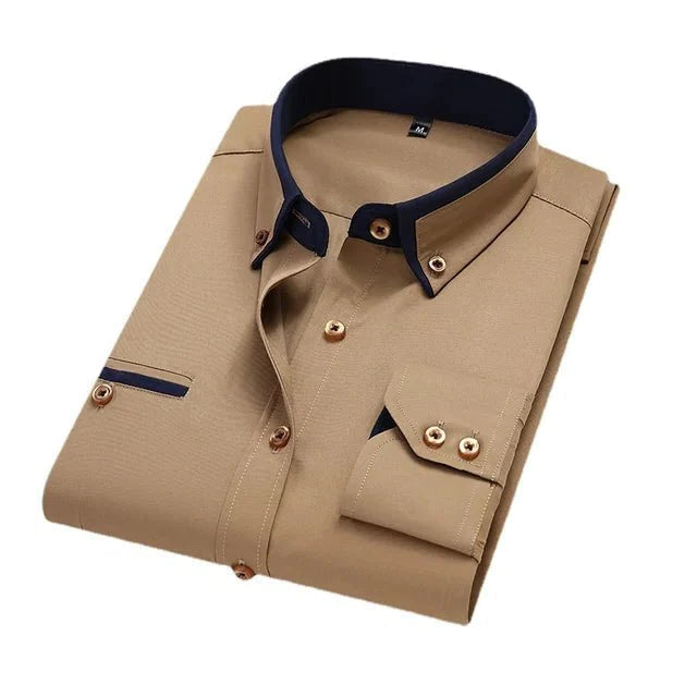 Adrian Long-Sleeve Shirt | Casual Slim Fit | Modern Everyday Style