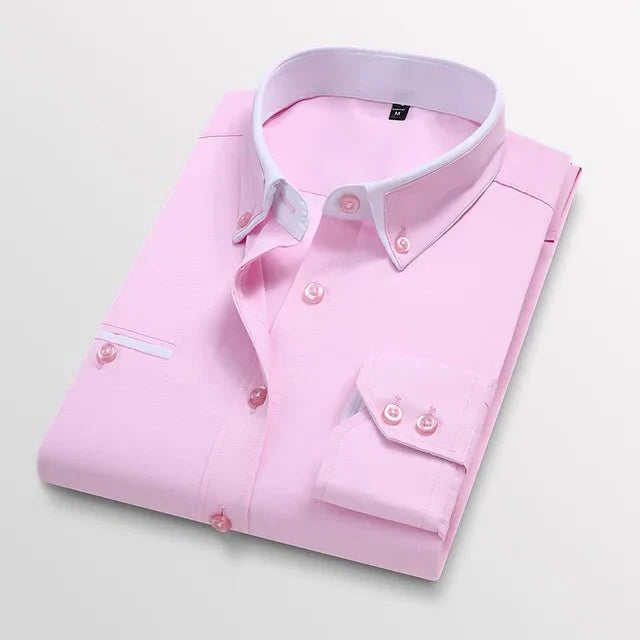 Adrian Long-Sleeve Shirt | Casual Slim Fit | Modern Everyday Style