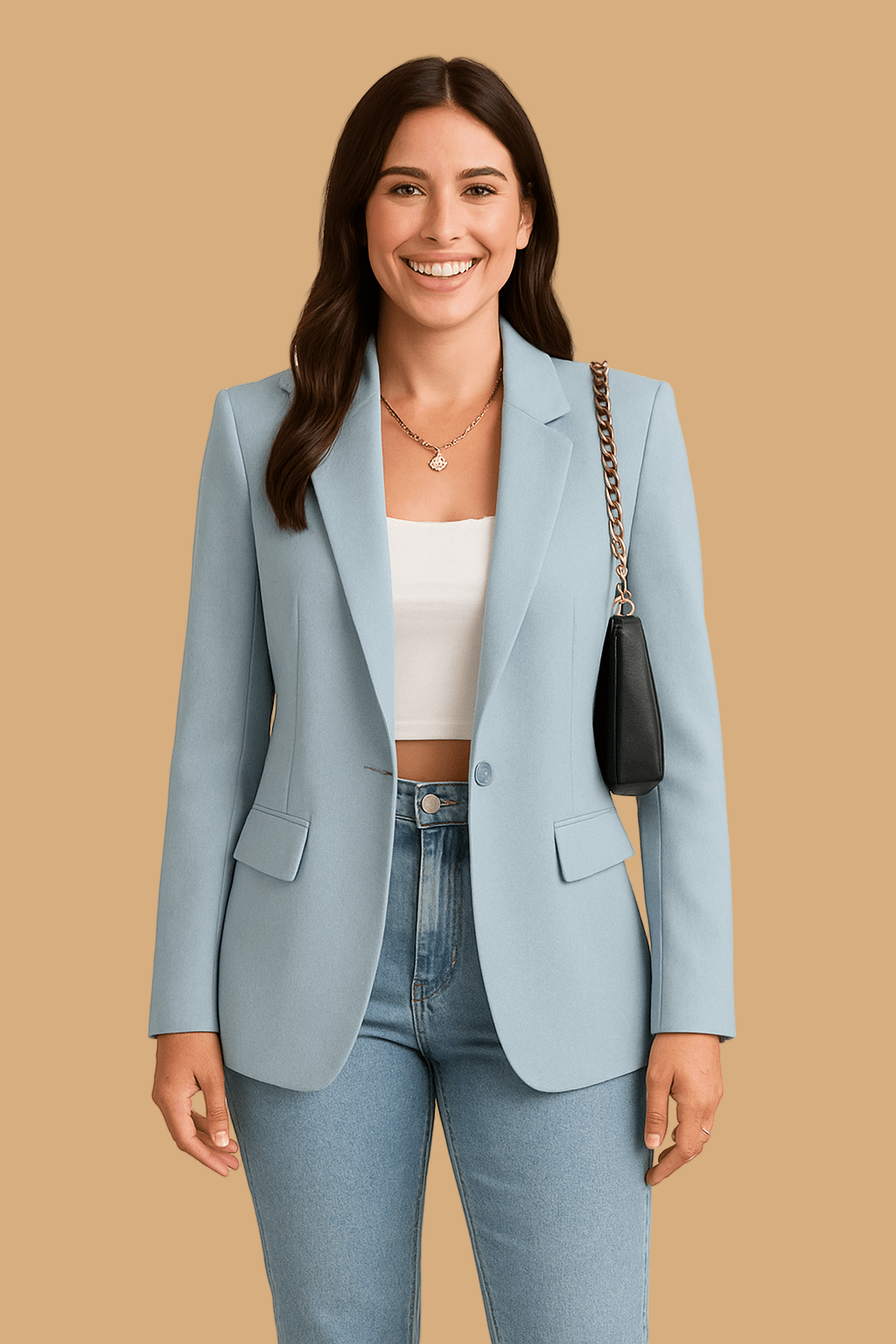 Women’s Liana Fashion Blazer | Streetwear Chic Tailored Jacket | Versatile Everyday Style