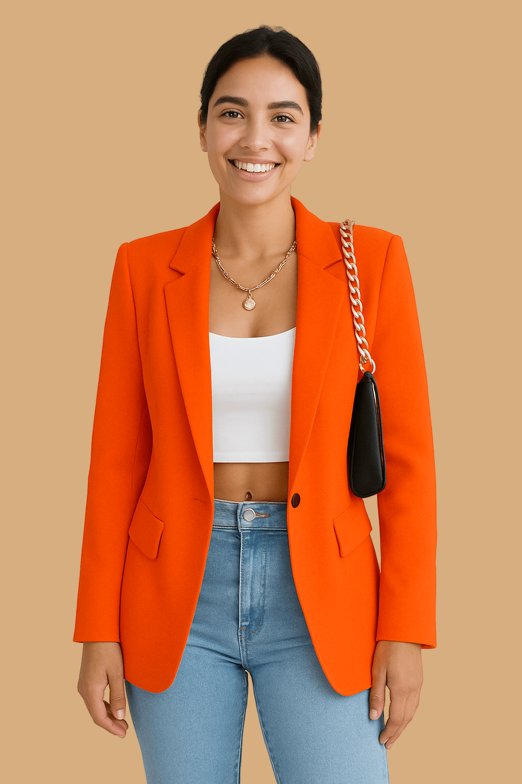Women’s Liana Fashion Blazer | Streetwear Chic Tailored Jacket | Versatile Everyday Style