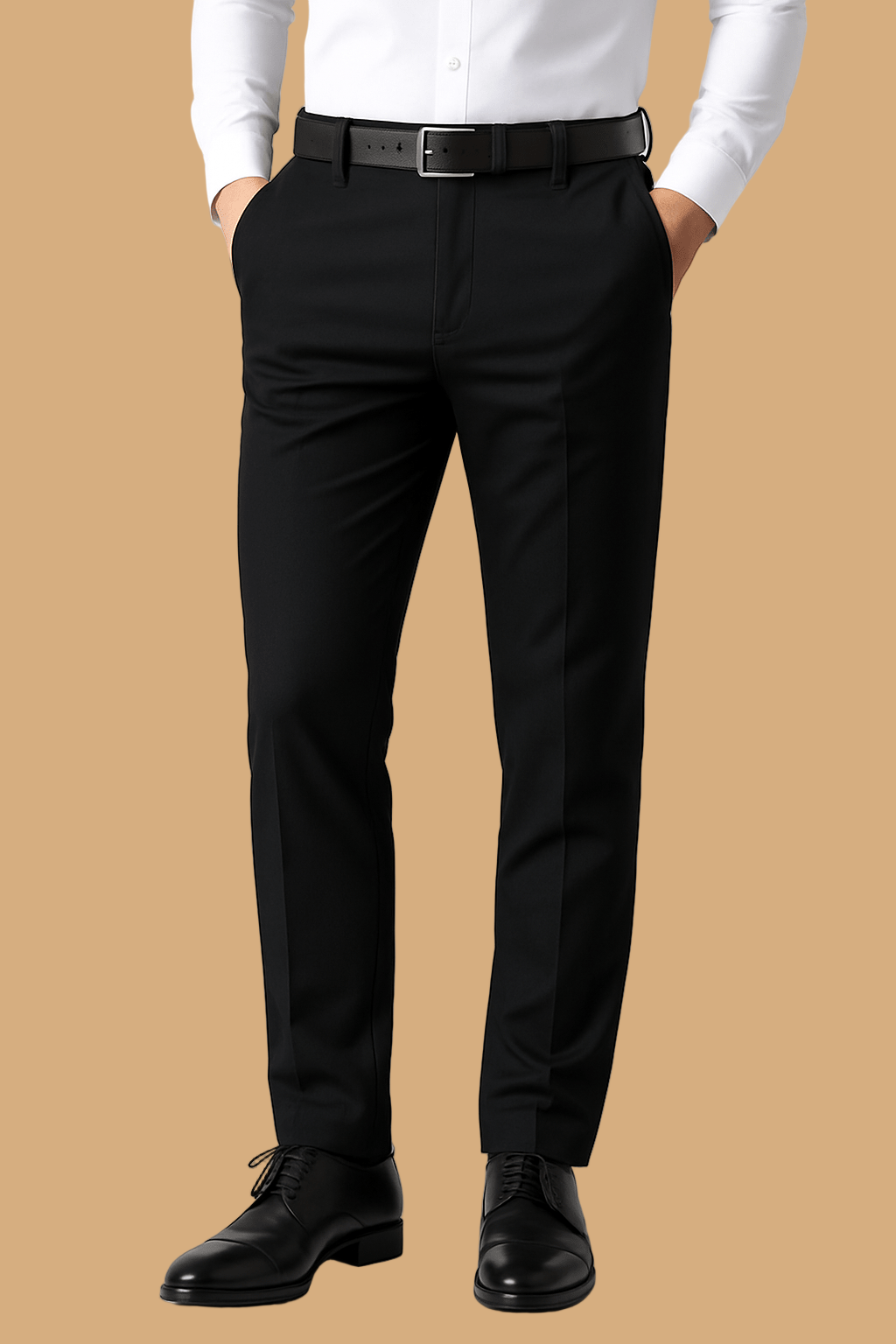 Victor Stretch Formal Trousers | Tailored Fit | Smart Everyday Comfort