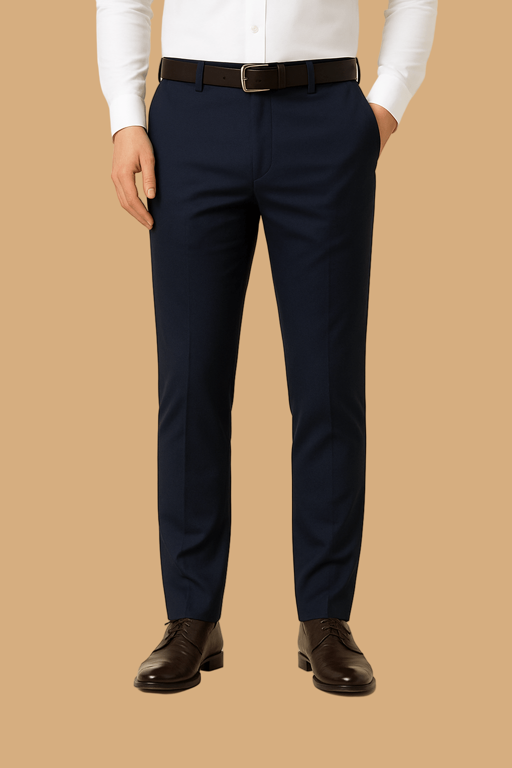 Victor Stretch Formal Trousers | Tailored Fit | Smart Everyday Comfort
