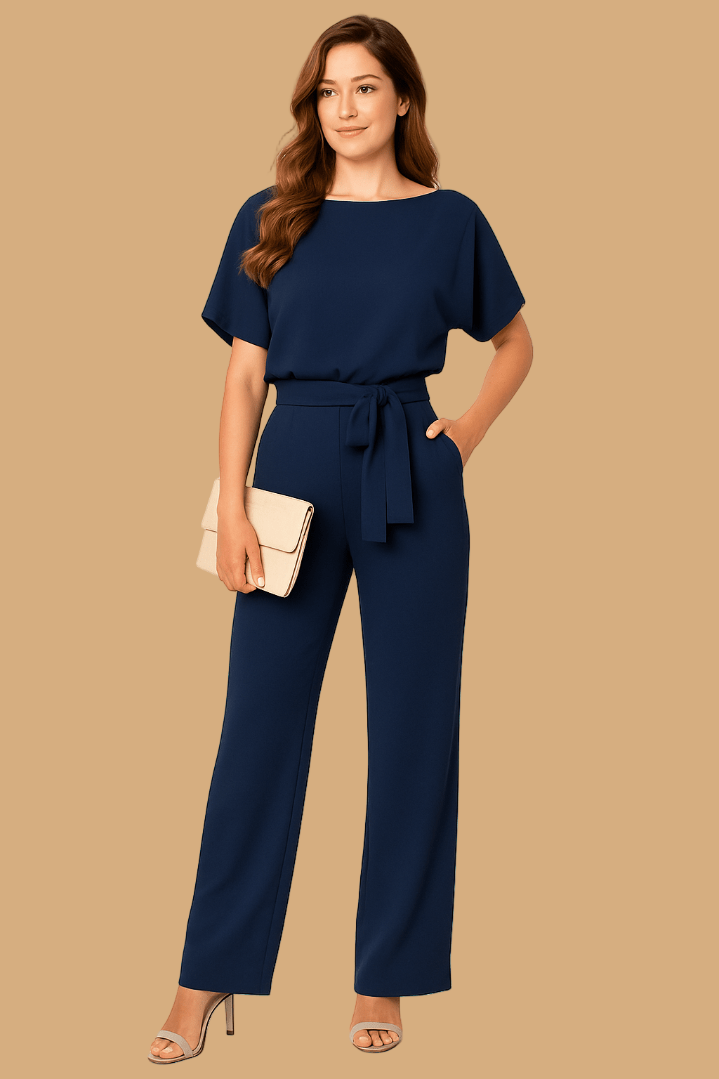 Women’s Camila Jumpsuit | Simple & Chic One-Piece | Versatile Tailored Fit