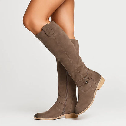 Sloane | Women's Knee High Boots with Block Heel