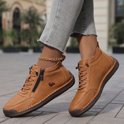 Zip-up orthopaedic everyday shoes for women | Helena