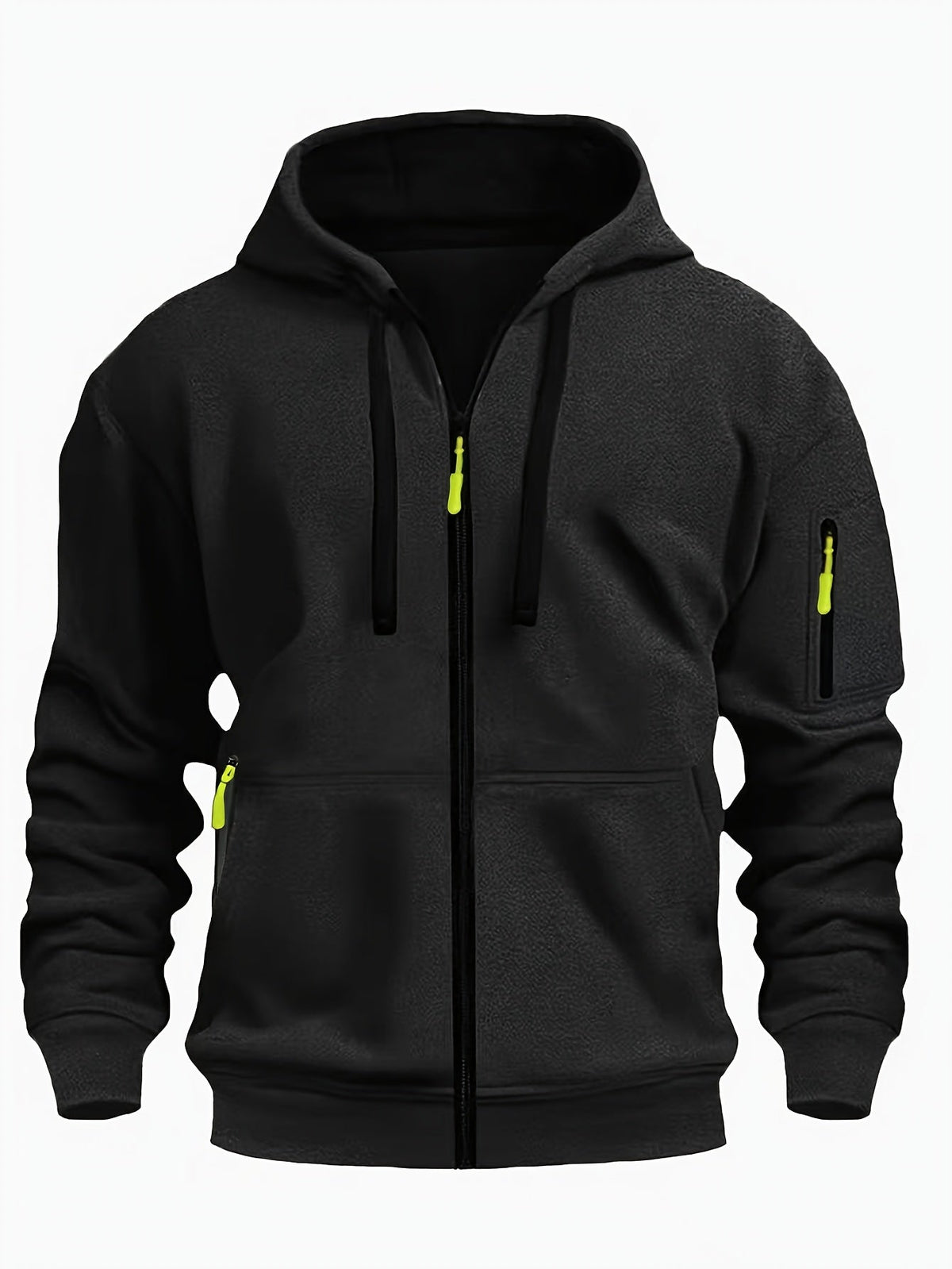 Gerald | Men's Full Zip Hooded Sweatshirt with Pockets