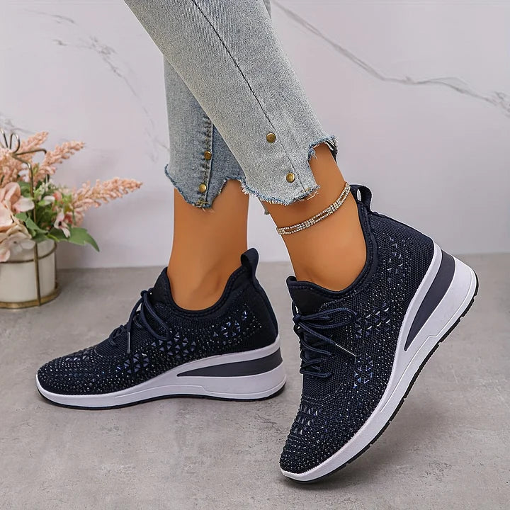 Supportive sneakers with sparkling detail for women | Bonnie